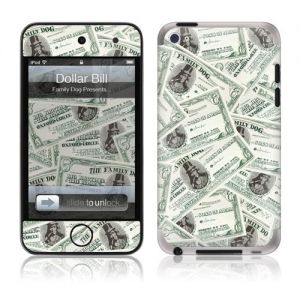  GelaSkins Dollar Bill for iPod touch 4G